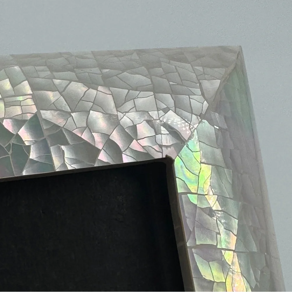 Vintage Mosaic Abalone 5x7 Photo Frame